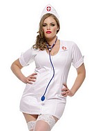 Sjuksköterska, maskeradkläder, plus size