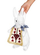 Vita Kaninen från Alice i Underlandet, väska